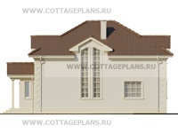 Фасады проект дома 14-50 общ. площадь 272,18 м2