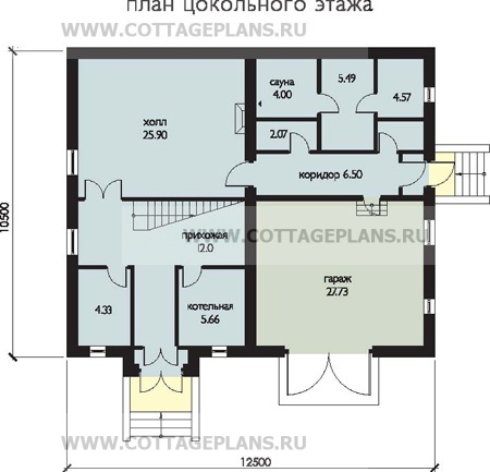 Поэтажные планы проект дома 47-36 общ. площадь 326,87 м2