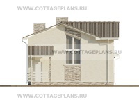 Фасады проект дома 20-67 общ. площадь 217,11 м2