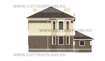 Фасады проект дома 21-72 общ. площадь 208,45 м2