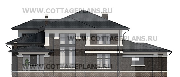 Фасады проект дома 103-79 общ. площадь 492,15 м2