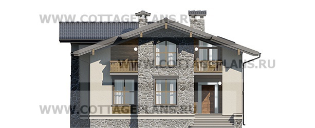 Фасады проект дома 105-73 общ. площадь 209,25 м2