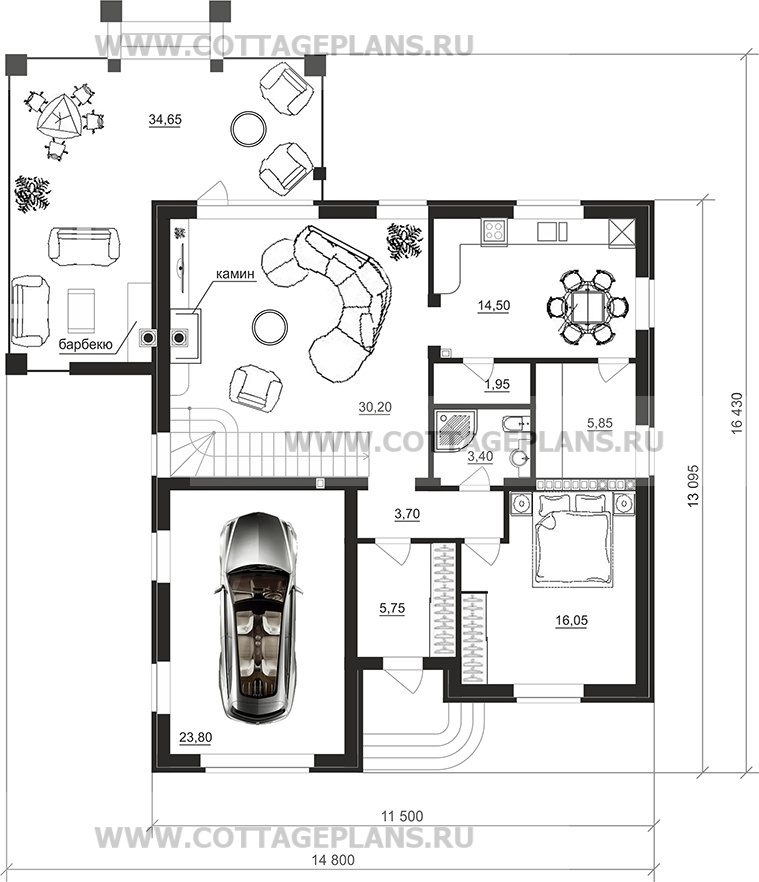 Поэтажные планы проект дома 96-21 общ. площадь 295,25 м2