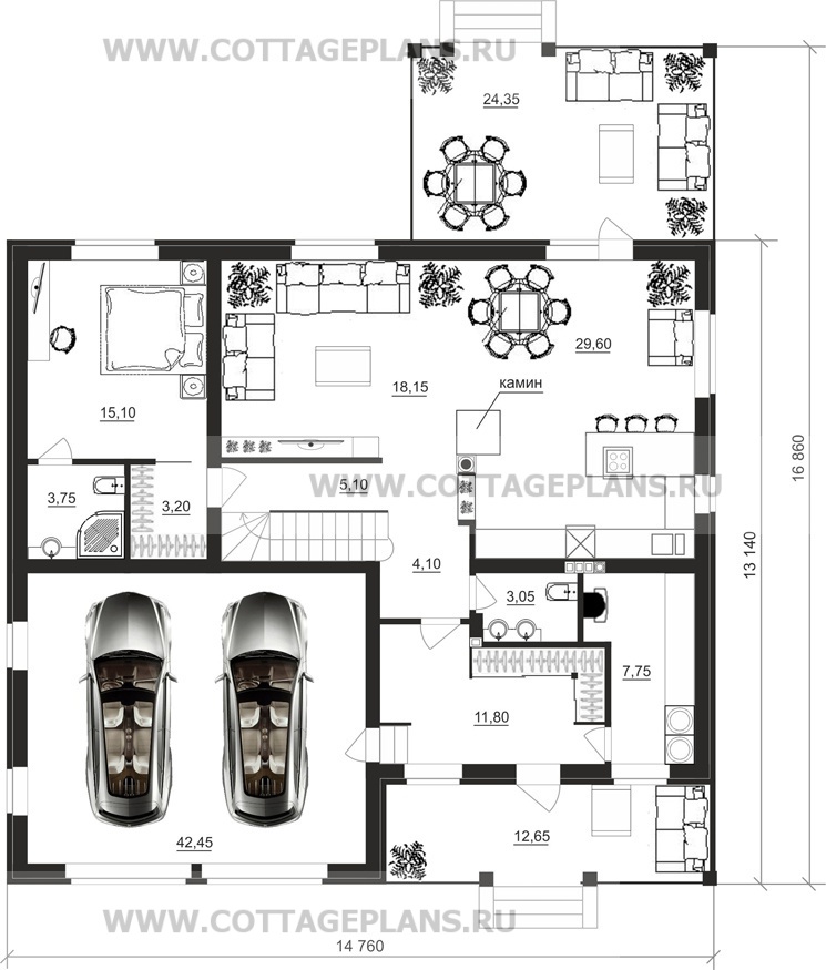 Поэтажные планы проект дома 22-99 общ. площадь 245,75 м2
