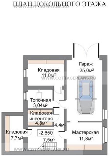 Поэтажные планы проект дома 34-40 общ. площадь 269,9м2