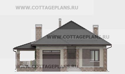 Фасады проект дома 08-27 общ. площадь 189,95 м2