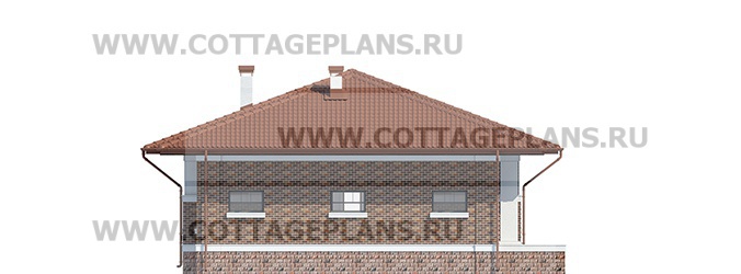 Фасады проект дома 201-54 общ. площадь 213,25 м2