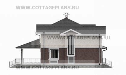 Фасады проект дома 17-54 общ. площадь 392,75 м2