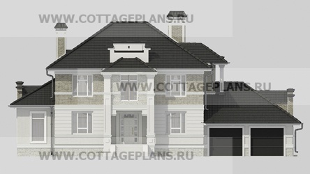 Фасады проект дома 71-71 общ. площадь 430,90 м2