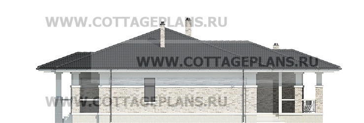 Фасады проект дома 27-67 общ. площадь 168,85 м2