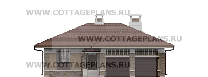 Фасады проект дома 702-64 общ. площадь 165,65 м2