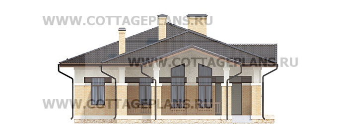 Фасады проект дома 700-13 общ. площадь 144,45 м2