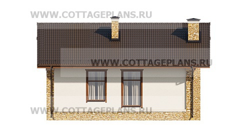 Фасады проект дома 900-51 общ. площадь 66,55 м2