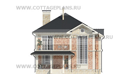 Фасады проект дома 202-10 общ. площадь 182,10 м2