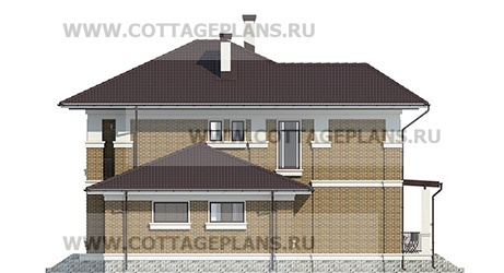 Фасады проект дома 78-66 общ. площадь 356,10 м2