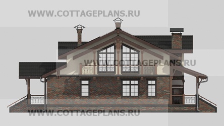 Фасады проект дома 15-29 общ. площадь 244,55 м2