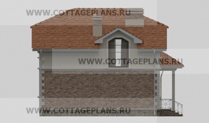 Фасады проект дома 14-03 общ. площадь 141,14 м2