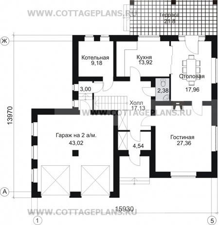 Поэтажные планы проект дома 30-71 общ. площадь 211,7м2