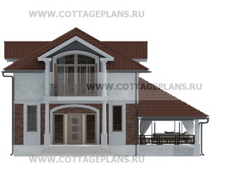 Фасады проект дома 21-91 общ. площадь 131,25 м2