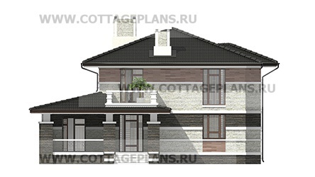 Фасады проект дома 200-63 общ. площадь 230,00 м2