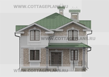 Фасады проект дома 24-50 общ. площадь 265,30 м2