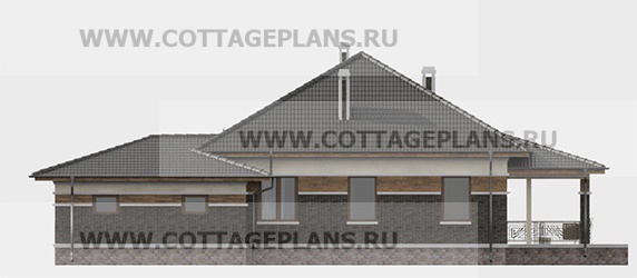 Фасады проект дома 27-26 общ. площадь 147,30 м2