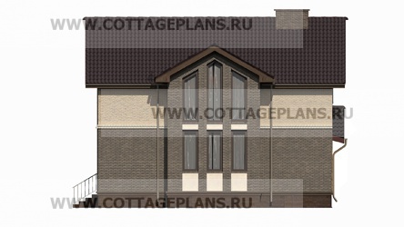 Фасады проект дома 21-74 общ. площадь 218,95 м2