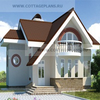 Каталог проекты домов из пеноблоков проект дома 58-74 общ. площадь 131,86м2