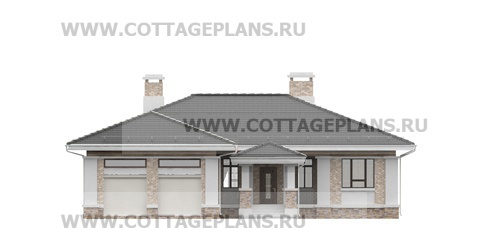 Фасады проект дома 902-66 общ. площадь 240,30 м2