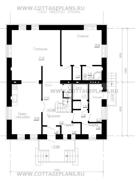 Поэтажные планы проект дома 32-42 общ. площадь 216,8м2
