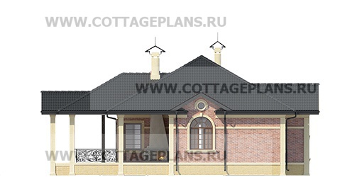 Фасады проект дома 27-22 общ. площадь 190,10 м2