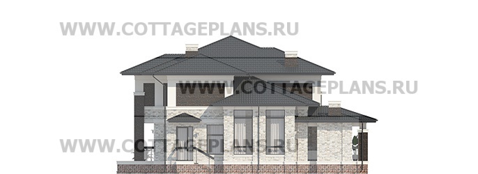 Фасады проект дома 202-78 общ. площадь 284,00 м2