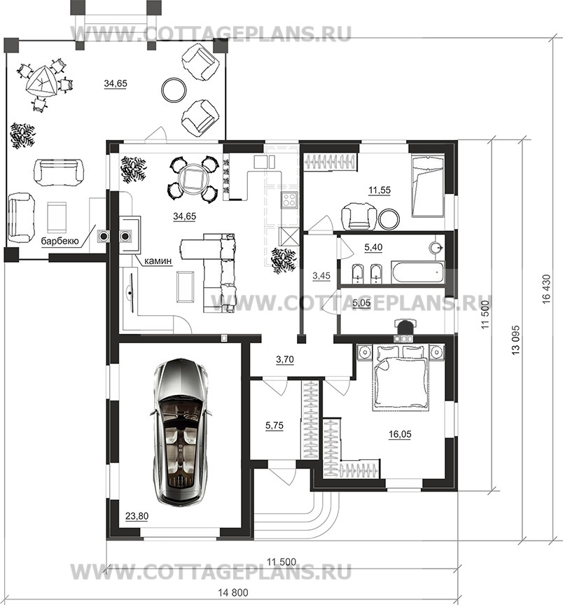 Поэтажные планы проект дома 27-27 общ. площадь 109,40 м2
