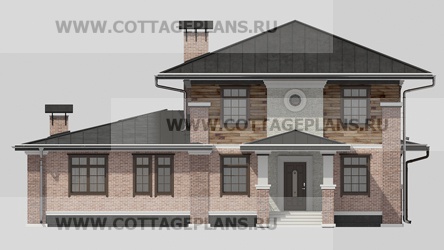 Фасады проект дома 29-00 общ. площадь 227,55 м2