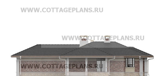 Фасады проект дома 23-39 общ. площадь 234,10 м2