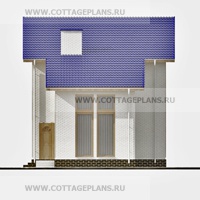 Фасады проект дома 20-32 общ. площадь 118,55 м2