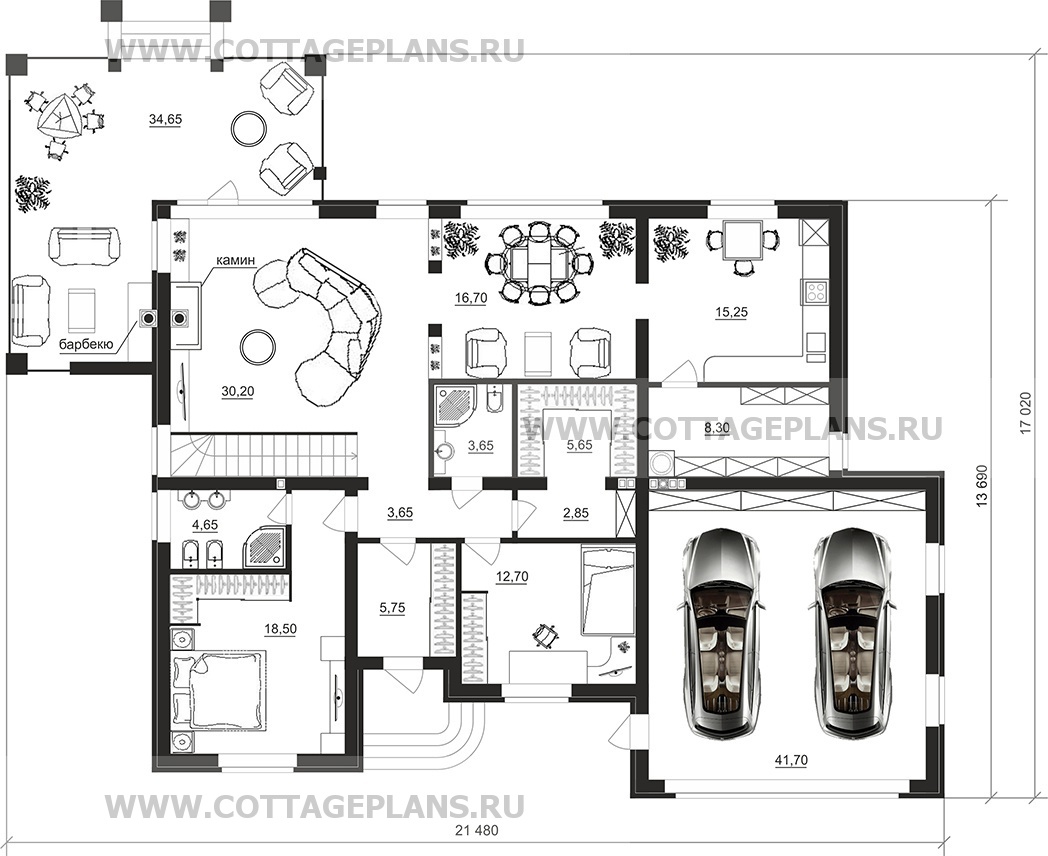 Поэтажные планы проект дома 96-38 общ. площадь 409,80 м2