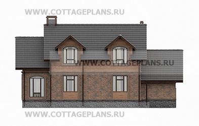 Фасады проект дома 95-35 общ. площадь 159,15 м2