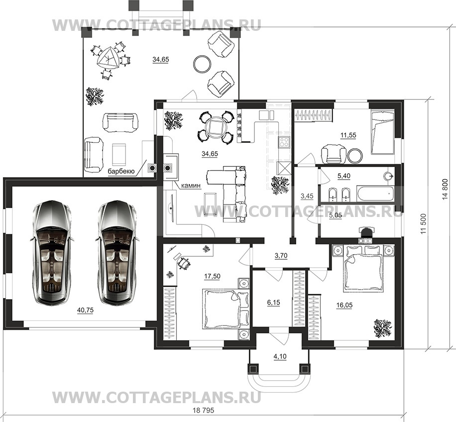 Поэтажные планы проект дома 27-17 общ. площадь 146,55 м2