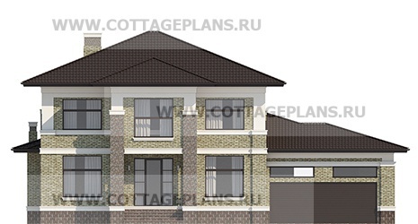 Фасады проект дома 103-90 общ. площадь 343,30 м2