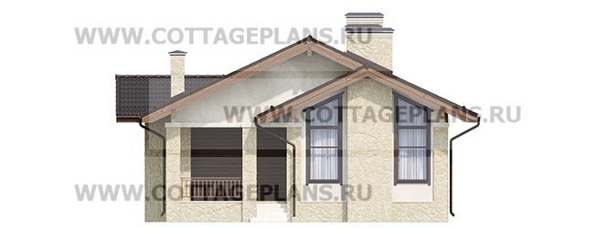 Фасады проект дома 700-04 общ. площадь 121,60 м2