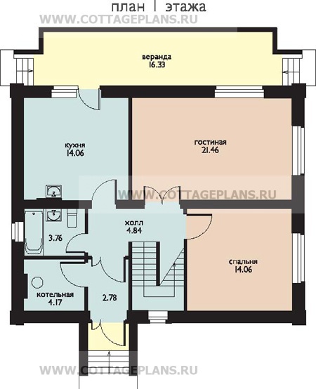 Поэтажные планы проект дома 59-72 общ. площадь 226,38 м2