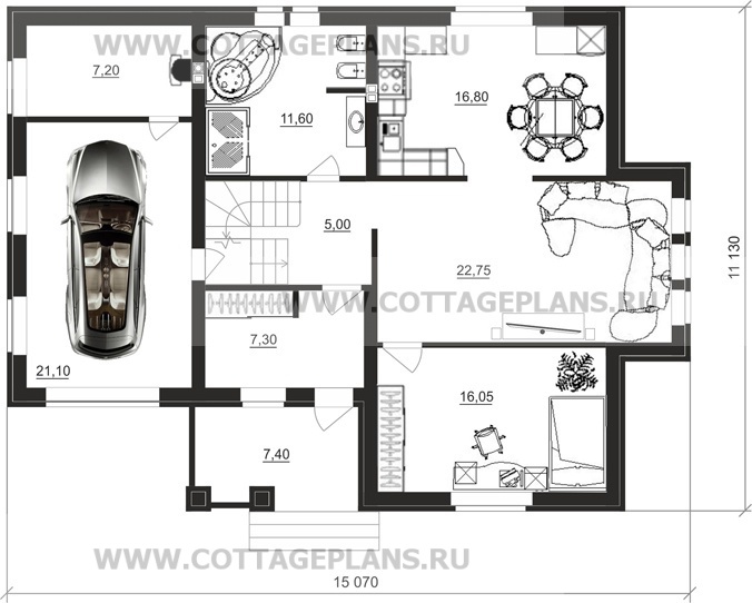 Поэтажные планы проект дома 21-38 общ. площадь 197,75 м2