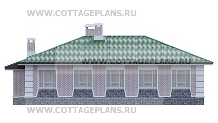 Фасады проект дома 28-14 общ. площадь 342,75 м2