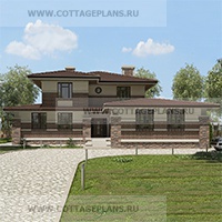 проект дома 201-71 общ. площадь 531,90 м2