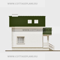 Фасады проект дома 20-22 общ. площадь 94,73 м2