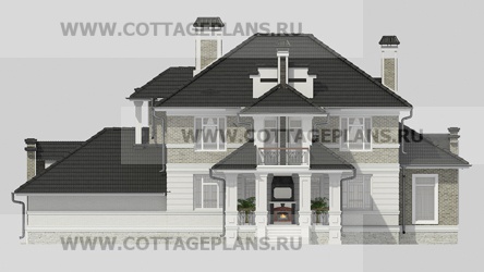 Фасады проект дома 71-71 общ. площадь 430,90 м2