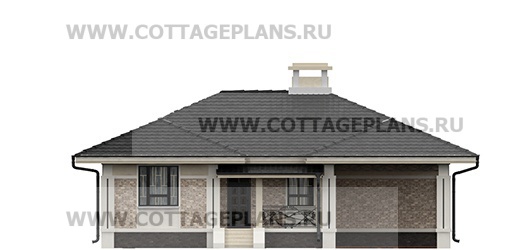 Фасады проект дома 702-63 общ. площадь 97.9 м2