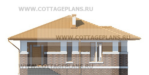 Фасады проект дома 27-91 общ. площадь 112,10 м2