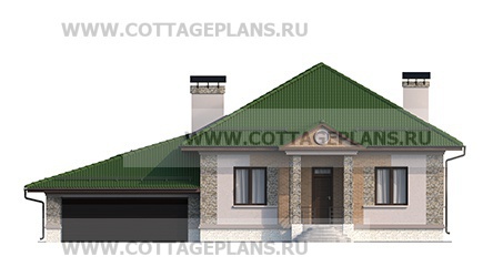 Фасады проект дома 28-17 общ. площадь 242,85 м2